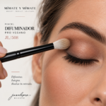 Uso del Pincel Difuminador PRO Vegano JL/508 para difuminar sombra de ojos